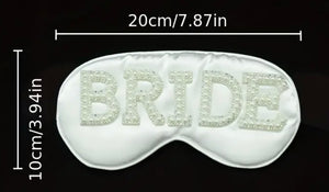 Beautiful Bride Sleep Mask