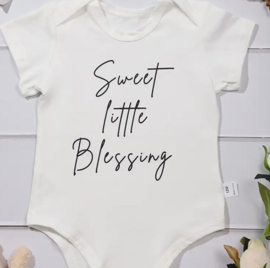 Sweet Little Blessing Baby Onesie