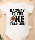 Load image into Gallery viewer, Halfway to 1 Yard Baby Onesie
