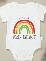 Load image into Gallery viewer, Worth the Wait Baby Onesie ￼
