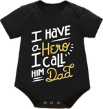 Load image into Gallery viewer, Hero Dad Baby Onesie
