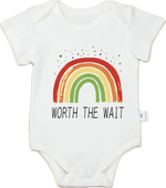 Load image into Gallery viewer, Worth the Wait Baby Onesie ￼
