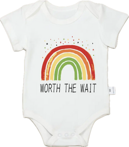 Worth the Wait Baby Onesie ￼