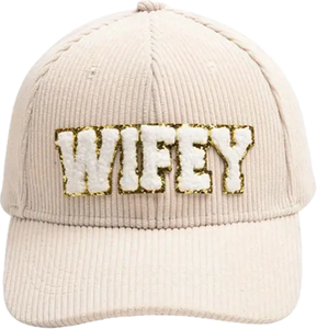 Wifey Corduroy Cap