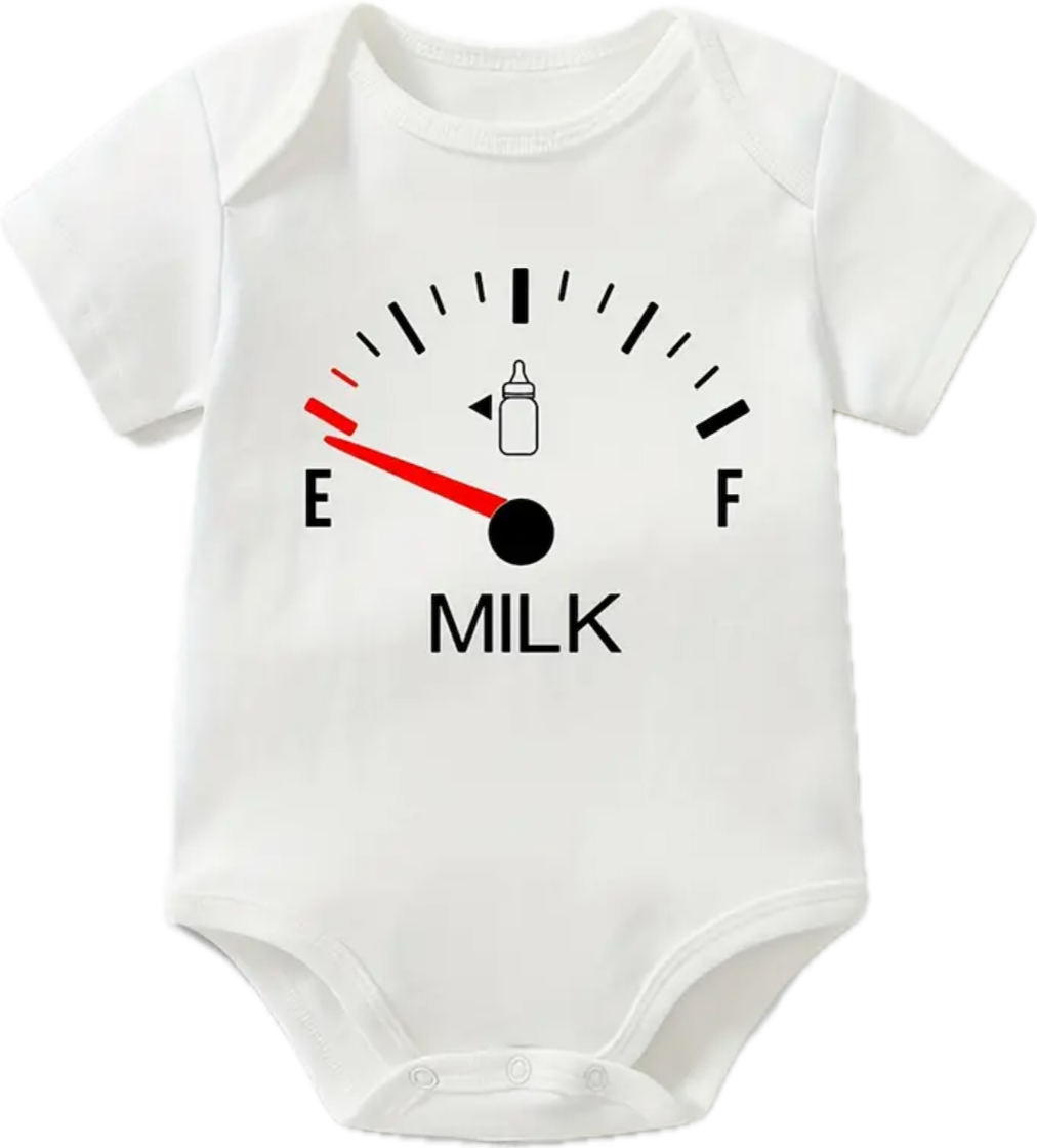 0% Milk Baby Onesie