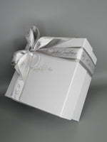 Load image into Gallery viewer, Silver Ribbon Gift Box
